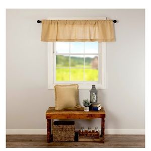 VHC Brands Burlap Valance